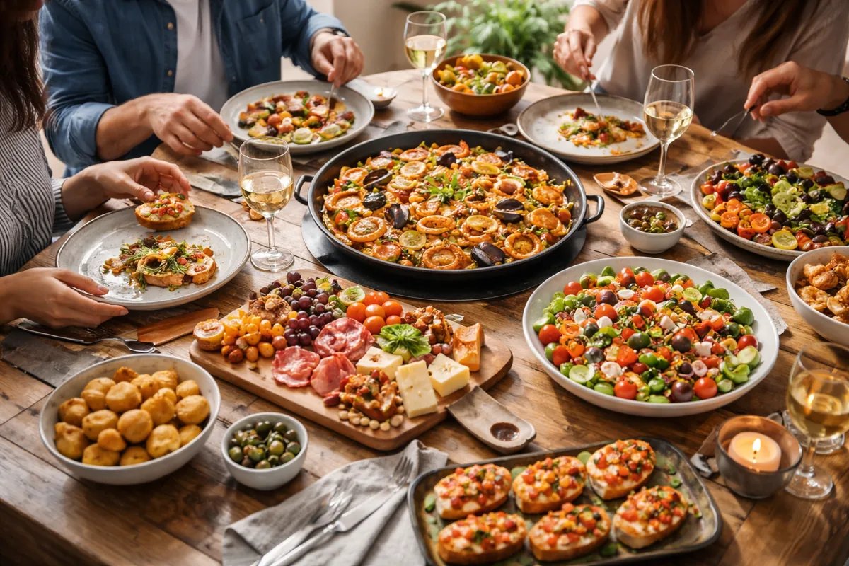 Quel type de plat pour un repas convivial entre amis